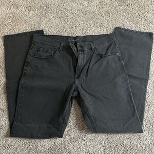 Hot & Raw Men's Charcoal Straight Jeans